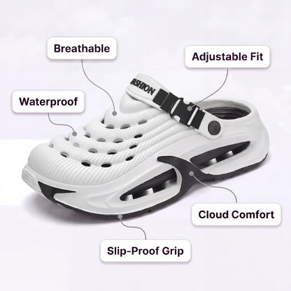Perforated shoes designed specifically for people who stand all day at work