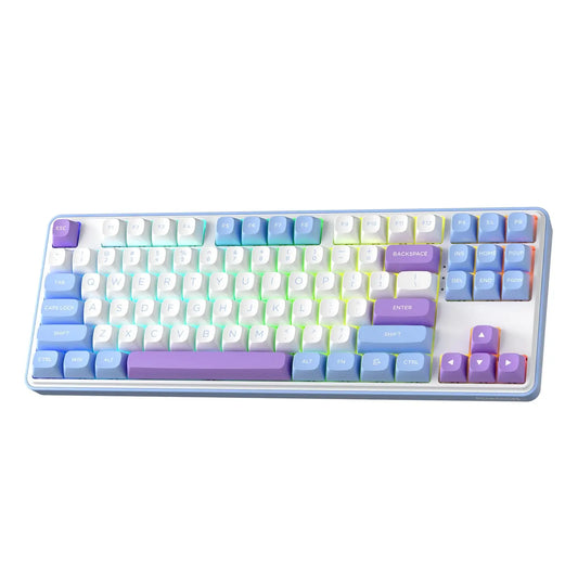 High-end CNC-machined aluminum mechanical keyboard with hot-swappable keys