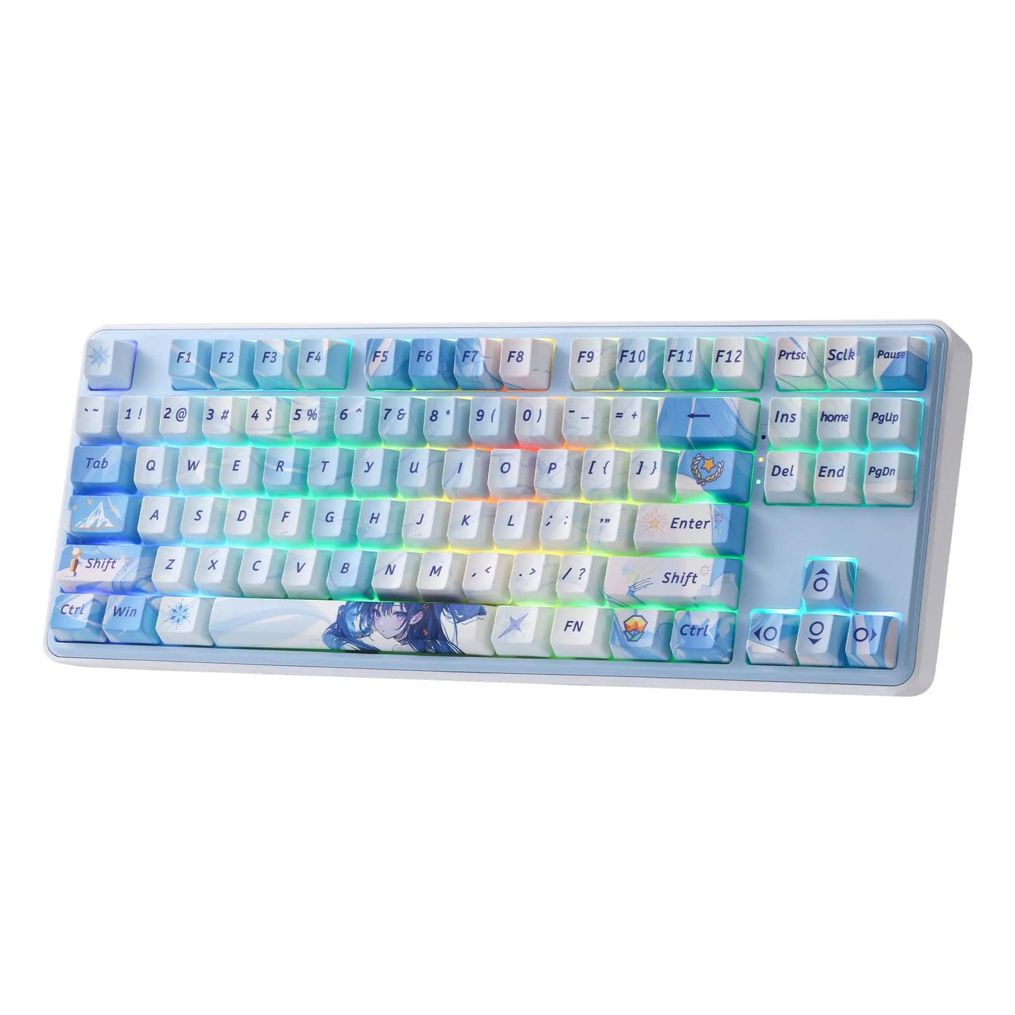 High-end CNC-machined aluminum mechanical keyboard with hot-swappable keys