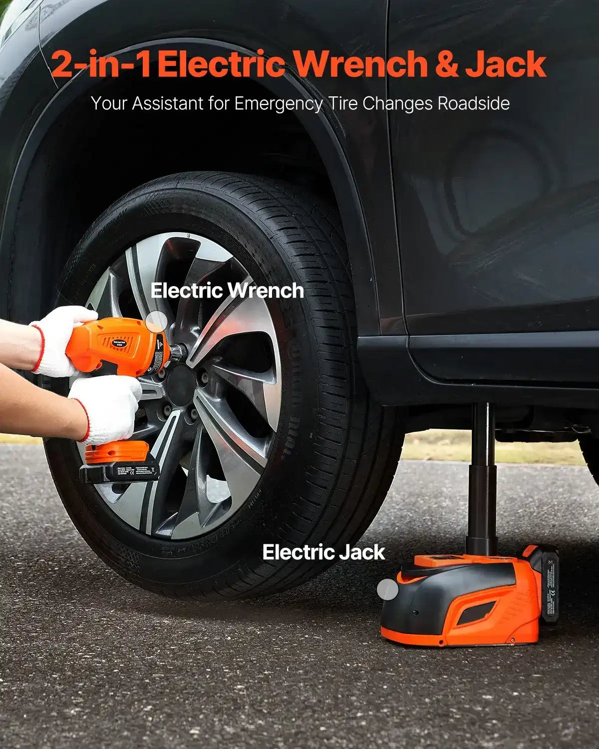 Wireless electric hydraulic jacks